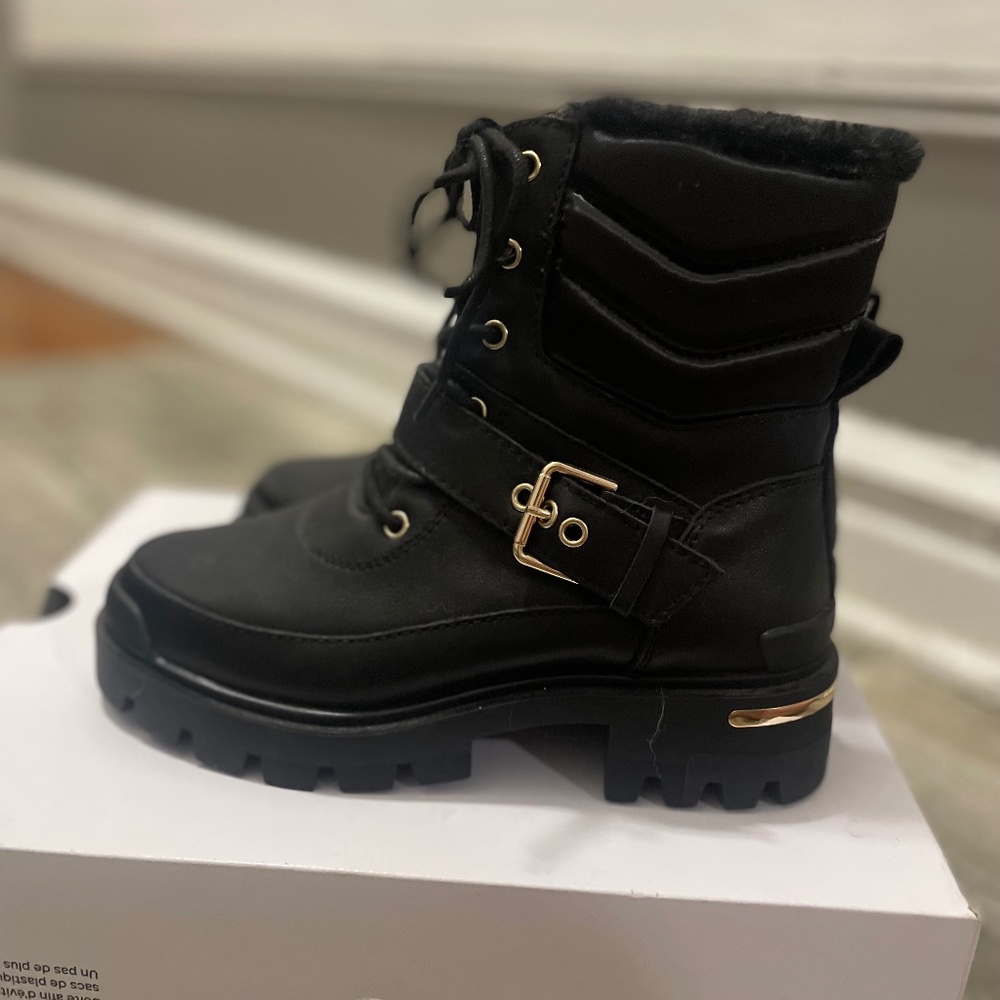 Aldo Combat ankle boot - Lug sole